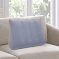 thumbnail image 2 of Grey Inflatable Pillow Air Camping Travel Sleeping Aid Pillow Core Cervical Spine Support Lightweight Portable Neck Rest For Outdoor Home Use Compact Storage Z-281 Grey, 2 of 6