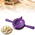 thumbnail image 5 of Empanada Maker Dumpling Mold, 4 Inch Ravioli Pierogi Press, 2 in 1 Dough Cutter Sealer, Plastic Calzone Pot Pie Maker, Kitchen Tool for Hand Pie Turnover Samosa Gyoza, A Chaotic Mold, 5 of 5
