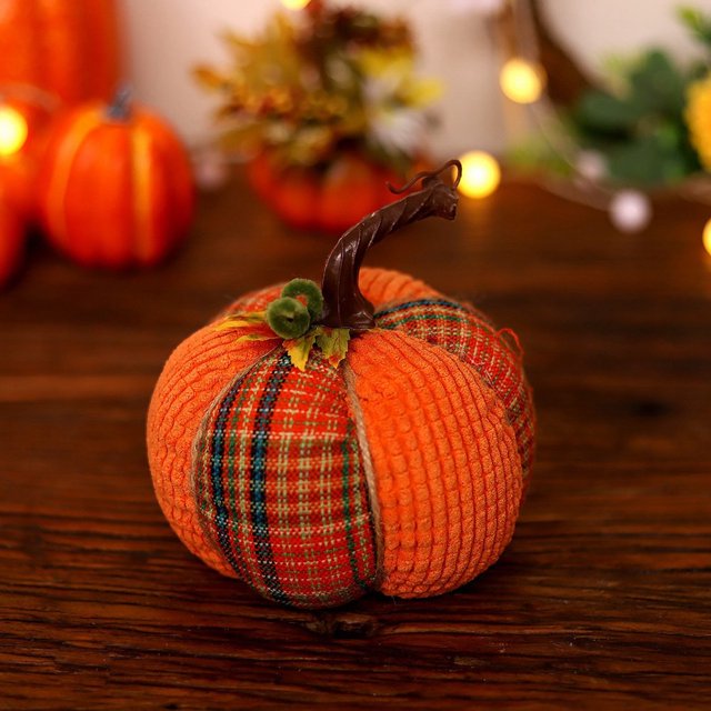 AMERTEER Festival Scene Dressing Cartoon Colorful Fabric Table Decoration Cross Border Thanksgiving Table Decoration Props