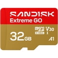 thumbnail image 1 of Carte microSDHC™ UHS‑I SANDISK Extreme® GO 32Go, 1 of 10