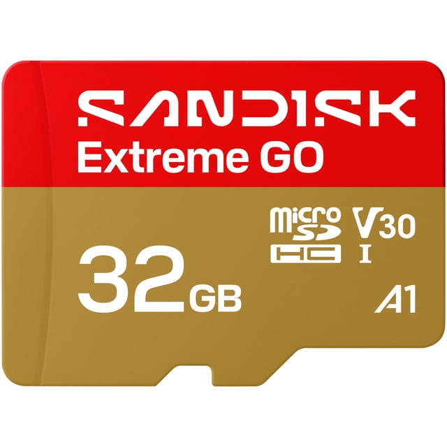 Carte microSDHC™ UHS‑I SANDISK Extreme® GO 32Go