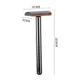 thumbnail image 5 of Reduce Price! WSBDENLK Style Shaver Manual Shaver Retro Beard Blade Stainless Steel Double-sided Blade Shaving, 5 of 5