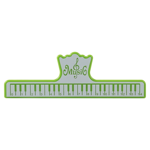 Mefallenssiah Clips Fixes pour Partitions de Musique en Plastique pour Pages de Musique, Livre, Pinces pour Notes de Musique pour Guitare, Violon, Piano
