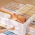 thumbnail image 1 of Fridja Clearance Wardrobe Clothes Organizer, Compartment Clothes Organizer With Support, Foldable Washable Laundry Drawer Organizer With Handle, 1 of 5