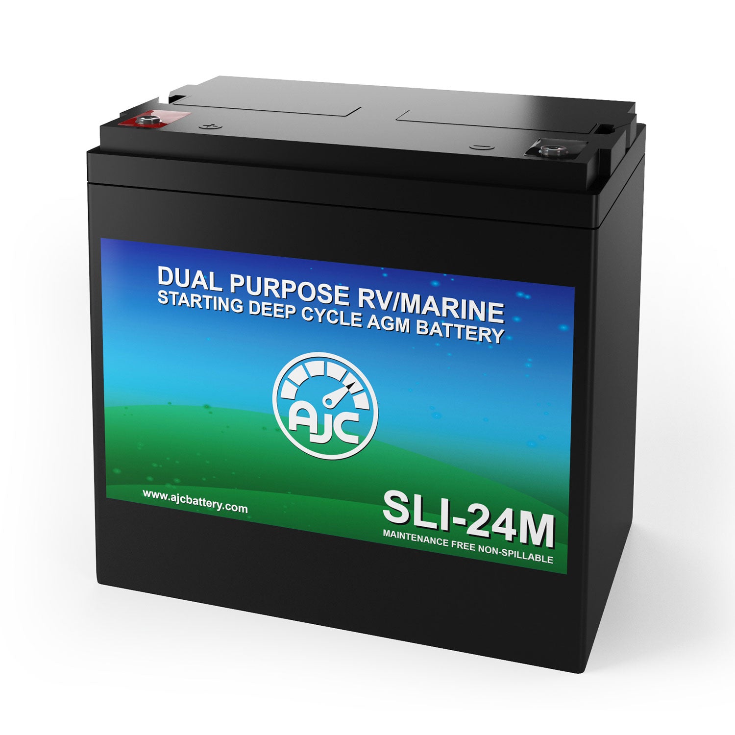 Power Curbers 5700 24M Lawn Mower and Tractor Battery - This Is an AJC Brand Replacement