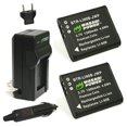 thumbnail image 1 of Wasabi Power DB-110 Batterie (Lot de 2) et Chargeur pour Ricoh GR III, WG-6, 1 of 5
