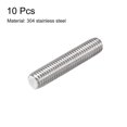 thumbnail image 2 of Unique Bargains M8 x 40mm 304 Stainless Steel Fully Threaded Rod Right Hand Threads 10 Pack, 2 of 4