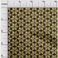 thumbnail image 1 of oneOone Rayon Gold Fabric Geometric Sewing Craft Projects Fabric Prints By Yard 56 Inch Wide, 1 of 5
