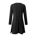 thumbnail image 4 of CEHVOM Robe à Enfiler à Manches Longues à Col Rond Décontractée pour Femmes, Imprimé de Noël Aguichant, Mode, Solde, 4 of 4