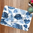 thumbnail image 3 of Floor Mat Absorbent Non-slip Flannel Plant Bath Mat Door Mat for Bathroom, 3 of 6
