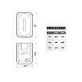 thumbnail image 3 of ToughBuilt StackTech Compact Tool Box Lockable Organizer with Removable Tray, 3 of 12