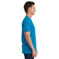 thumbnail image 3 of Next Level Cotton Short Sleeve Crew, XL, Turquoise, 3 of 3