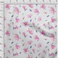 thumbnail image 3 of oneOone Polyester Lycra Fabric Wildflower Watercolor Print Sewing Fabric BTY 56 Inch Wide, 3 of 4