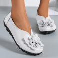 thumbnail image 4 of B91xZ Mocassins pour Femmes Chaussures Décontractées Penny Mocassins Rétro Confortables Mode Bateau Classiques, Argent 8, 4 of 5