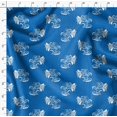 thumbnail image 4 of Soimoi Japan Crepe Satin Fabric Leaves & Floral Artistic Print Fabric by Yard 42 Inch Wide, 4 of 5