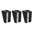 thumbnail image 1 of 3 Pcs Outil de Réparation Portable Mini pour Queue de Billard, Taille-Bordures, Gaine, Coupe-Crayon, Accessoire (Noir), 1 of 9