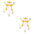 thumbnail image 2 of serony Polyester Stylish Dog Toy Durable And Easy To Clean For Busy Pet Owners Made Of Polyester Dog Toys tiger 2Set, 2 of 6