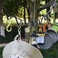 thumbnail image 4 of CQCYD Camping Rope Lanyard, Outdoor Tent Storage Hanging Belt, 19 Loop D-Ring Clothesline for Camping Gear, Multi-Purpose Straps for Equipment Organization, Durable Polyester Fabric Utility Cord, 4 of 9