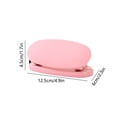 thumbnail image 3 of Dvkptbk hole puncher Mini Small Hole Punch 10 Sheet Paper Punch Capacity Double Hole Punch with Measuring Ruler Labor Saving Suitable for Office Use Or Gifts for Students, 3 of 6