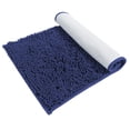 thumbnail image 1 of Hitime Soft Chenille Bath Rug Mat 16x24 Quick Dry Machine Washable Bathroom Runner - Ultra Absorbent Non-Slip Backing - Navy, 1 of 10