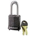 thumbnail image 2 of Master Lock 380D Wide Rust-Oleum® Certified Laminated Steel Pin Tumbler Padlock, 2 of 3