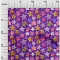 thumbnail image 2 of oneOone Rayon Purple Fabric Galaxy Craft Projects Decor Fabric Printed By The Yard 56 Inch Wide, 2 of 4