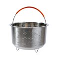 thumbnail image 2 of Steamer Insert Steamer Pot Stainless Steel Basket Rice Steamer Pressure Cooker, 2 of 8