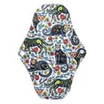 thumbnail image 1 of Graflsoa Eco-Friendly Bamboo Charcoal Washable Menstrual Pad with Secure Buttons for Day & Night Use, Ultra-Absorbent & Portable Design, XWG02 Model, 1 of 7