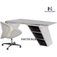 thumbnail image 1 of Nauticalmart Vintage Aluminium Elegant Aviator Wings Desk Table, 1 of 3
