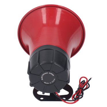 Industrial Alarm Security Siren 120dB 30W Emergency Warning Horn ABS with Design, High Volume, Easy Installation for Outdoor Port