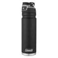 thumbnail image 2 of Coleman FreeFlow AUTOSEAL Stainless Steel Water Bottle, 24 oz (709 ml), Black, 2 of 5