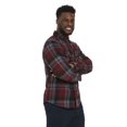 thumbnail image 4 of George Men's Sherpa Lined Flannel Shirt Jacket, 4 of 6