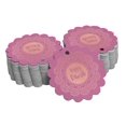 thumbnail image 1 of Inkdotpot 50 Pack Real Rose Gold Foil Paper Tags Happy Diwali Favor Hang Tags, 1 of 1