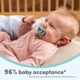 thumbnail image 4 of NUK Comfy Neutrals Orthodontic Pacifiers, 0-6 Months, 5 Pack, 4 of 13