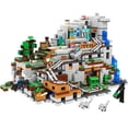 thumbnail image 2 of The Mountain Cave Elevator Village Tree House Building Block With Figures Compatible 21137 My World Bricks Set Gifts Toys G220524, 2 of 6