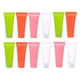 thumbnail image 1 of EeaseCA 20Pcs 10ML Hose Lotion Bottles Portable Facial Cleanser Hand Cream Storage Containers Cosmetics Dispensing Bottles, 1 of 7