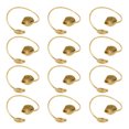 thumbnail image 1 of 12 Pcs Boucles de Serviette Décoratives Design Coquillage Porte-Serviettes Décorations de Table, 1 of 9