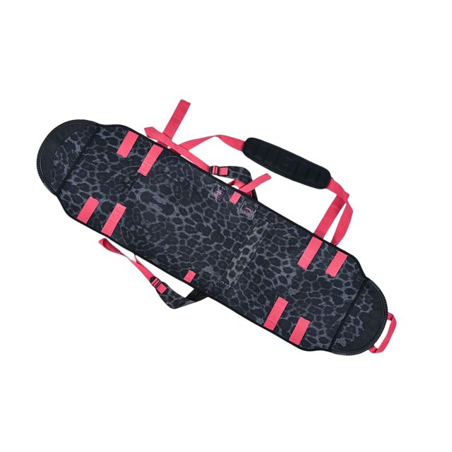 jinwen Housse de Protection en Néoprène pour Planche à Neige Sac à Main Sac à Dos Valise Rouge 145cm