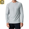 thumbnail image 1 of Pitauce Men's UPF 50+ Swim Shirt Rash Guard Long Sleeve Quick Dry Lightweight SPF Sun UV Protection Shirts for Hiking Fishing Running, 1 of 7