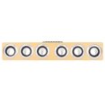 thumbnail image 1 of Soundbar, HiFi Sound Portable Soundbar Long Standby Time Multifunctional MDF  For Outdoor Yellow, 1 of 8