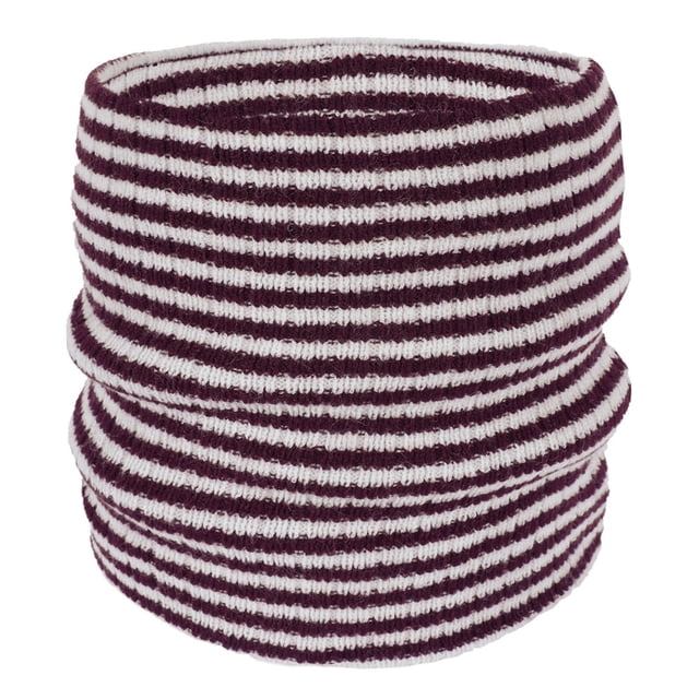 Striped Neck Autumn and Winter Warm Scarf Knitted Versatile Neck Protection Thin Cycling Neck Sleeve