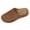 A Brown, variant on Platform Closed Toe Sandals for Women Comfortable Slip On Wedge Sandals Hollow Out Soft Sole Backless Clogs Brown Size 8