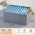 thumbnail image 4 of Birdeem Foldable Storage Box,Large Storage Baskets,Foldable Closet Storage Box ,Clothes Storage Basket Storage Box Miscellaneous Clothes Pants Storage Artifact,Small Storage Basket,Clothes Storage Bag, 4 of 4