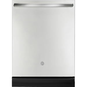GE 24" Lavage à plat avec tube en acier inoxydable - GBT632SSMSS