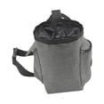 thumbnail image 2 of KLKCMS Climbing Chalk Bag Easy Carrying Storage Bag for Workout Climbing Gymnastics Grey, 2 of 9
