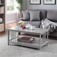 thumbnail image 2 of Convenience Concepts Mission Coffee Table in Gray Wood Finish, 2 of 8