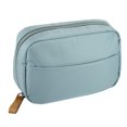 thumbnail image 1 of Unique Bargains Trousse Cosmétique Grande Capacité Trousse de Maquillage Portable Trousse de Rangement pour Femmes pour Rouges à Lèvres Bleu, 1 of 7