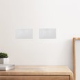 thumbnail image 3 of KAKOWELY blanking plate white 4pcs Blank Wall Plate Cover Junction Box Plastic Electrical Outlet Cover Plates Easy Installation Electrical Box Cover Plate (Small), 3 of 5