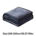 thumbnail image 2 of zanvin Non-Functional Blankets Soft Warm Solid Micro Plush Fleece Blanket Throw Rug Sofa Bedding,29.37x59.05 Inch, 2 of 3