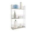 thumbnail image 3 of era Slim Mesh 3 Tier Bath Tower Chrome, 3 of 4